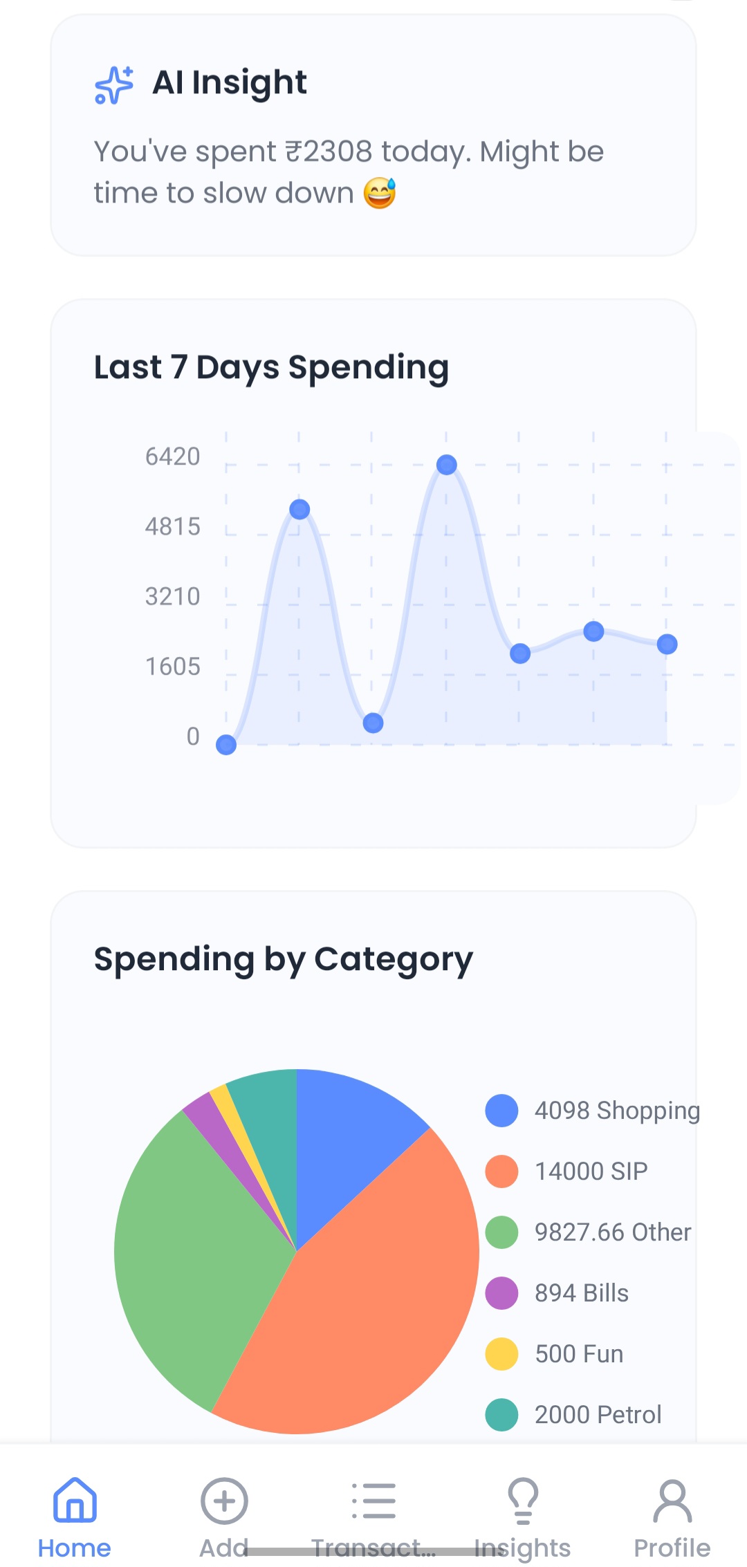 Expenso App Screenshot